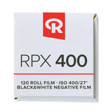 RPX 400 High Speed B&W Negative Film, 120