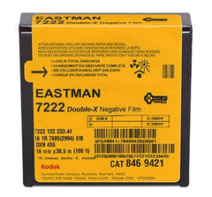 Related product : DOUBLE-X Black & White Negative Film 7222, 16mm